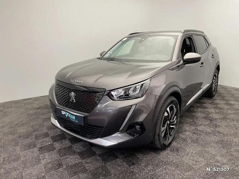 Gris Utilisé 2021 Peugeot 2008 Allure SUV | 14 880 € (Prix juste) - Image 1/4