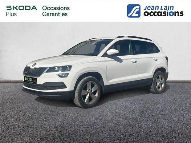 Blanc Utilisé 2022 Skoda Karoq Ambition SUV | 23 490 € (Prix juste) - Image 1/4