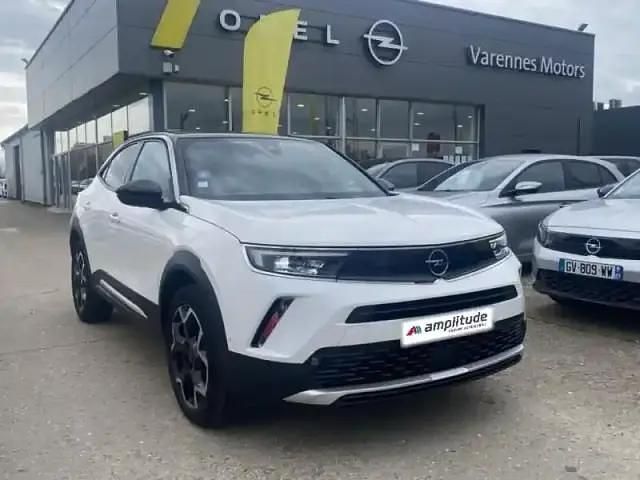 Occasion Opel Mokka Ultimate 130 ch (95 kW) 2021 Blanc jade/toit noir perla nera mã©tal SUV