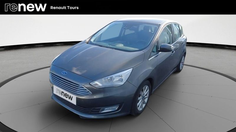 Gris Utilisé 2017 Ford C-MAX Titanium Monospace | 13 199 € (Prix juste) - Image 1/4
