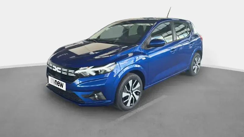 Bleu Nouvelle 2025 Dacia Sandero Expression Citadine | 17 000 € (Prix juste) - Image 1/4