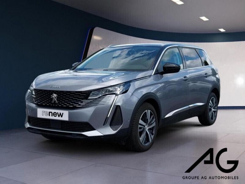 Gris Utilisé 2021 Peugeot 5008 S Monospace | 22 890 € (Bon prix) - Image 1/4