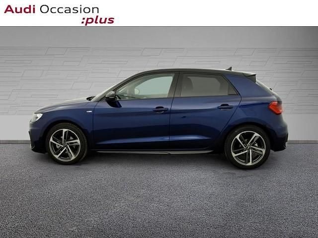 Occasion Audi A1 Sportback S-line plus 116 ch (85 kW) 2025 Bleu navarre métallisé noir mythe métallisé Citadine