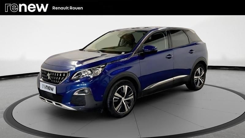 Bleu Utilisé 2017 Peugeot 3008 Allure SUV | 15 490 € (Prix juste) - Image 1/4