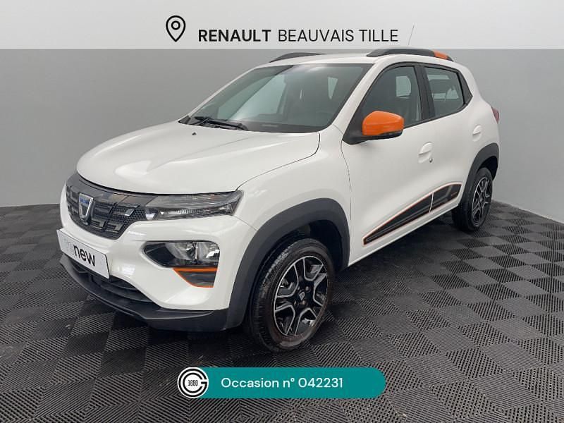 Blanc Occasion 2022 Dacia Spring Essentiel Citadine | 8 990 € (Prix juste) - Image 1/4