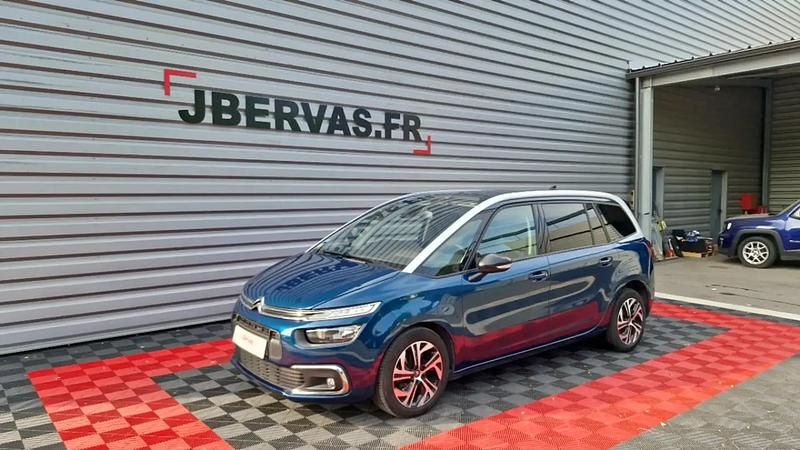 Bleu Utilisé 2021 Citroën C4 SpaceTourer Business Class Monospace | 14 990 € (Bon prix) - Image 1/4