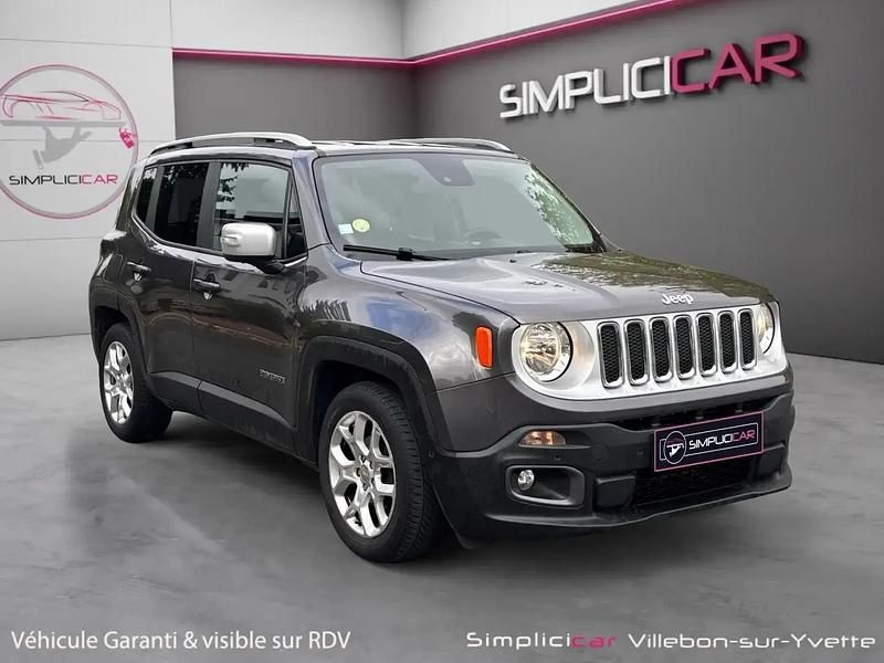 Gris Utilisé 2017 Jeep Renegade Limited SUV | 12 880 € (Prix juste) - Image 1/4