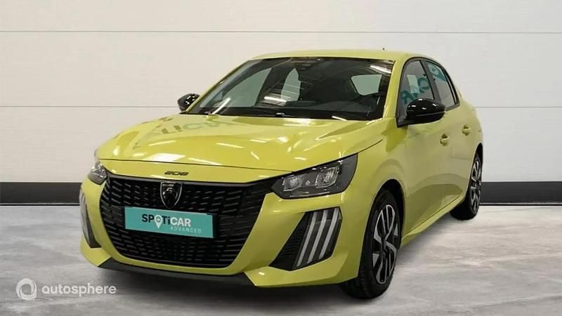 Jaune Utilisé 2024 Peugeot 208 Active Citadine | 15 999 € (Prix assez cher) - Image 1/4