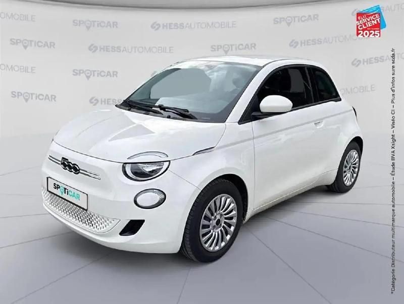 Blanc Utilisé 2023 Fiat 500e Action Berline | 12 999 € (Bon prix) - Image 1/4
