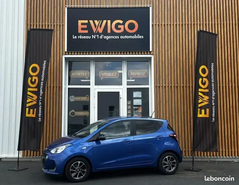 Bleu Utilisé 2019 Hyundai i10 Edition Citadine | 9 980 € - Image 1/4