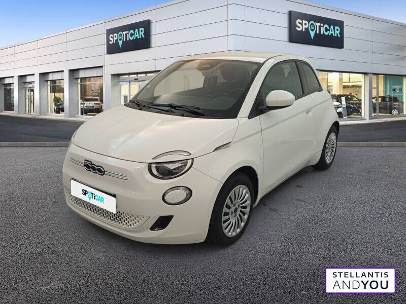 Blanc Occasion 2022 Fiat 500e Action Berline | 11 789 € (Bon prix) - Image 1/4