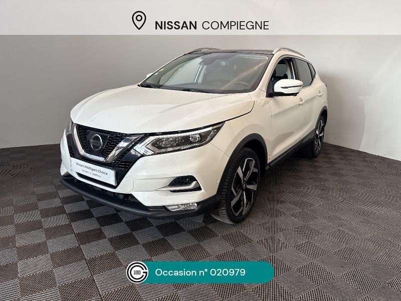 Blanc Utilisé 2017 Nissan Qashqai Tekna SUV | 12 990 € (Prix juste) - Image 1/4