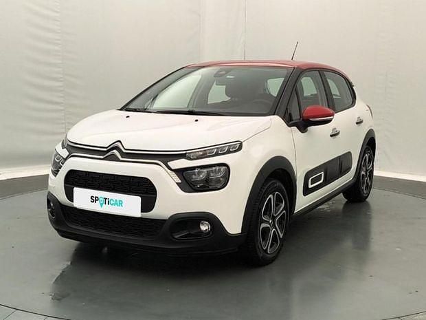 Blanc Utilisé 2022 Citroën C3 PureTech Citadine | 11 690 € (Prix juste) - Image 1/4