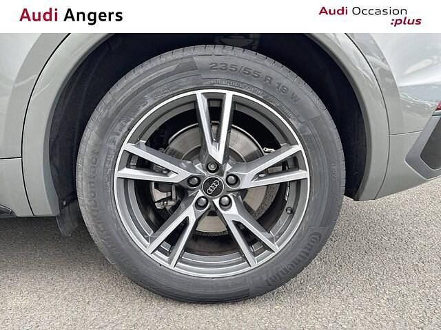 Occasion Audi Q5 Sportback S-Line 163 ch (119 kW) 2023 Gris chronos métallisé SUV