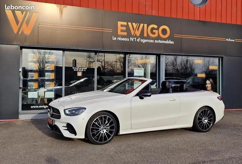 Blanc Utilisé 2021 Mercedes E200 AMG line Cabriolet | 51 990 € - Image 1/4