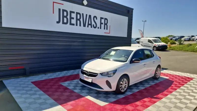 Blanc Utilisé 2020 Opel Corsa Edition Berline | 9 790 € (Prix juste) - Image 1/4