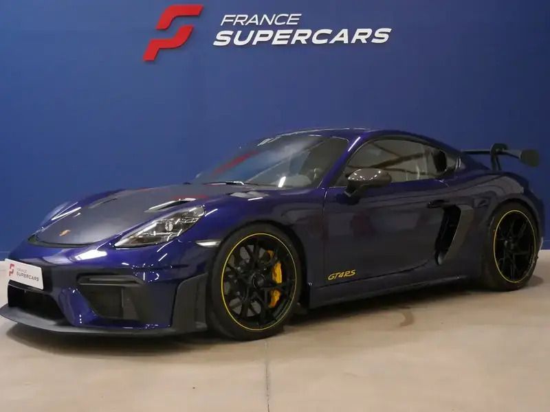 Bleu Utilisé 2023 Porsche 718 Cayman GT4 Coupé | 249 900 € - Image 1/4