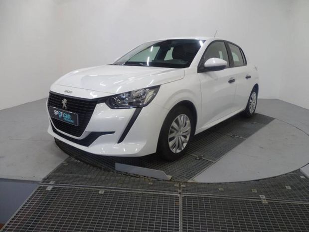 Blanc Utilisé 2021 Peugeot 208 Premium Citadine | 9 290 € - Image 1/4
