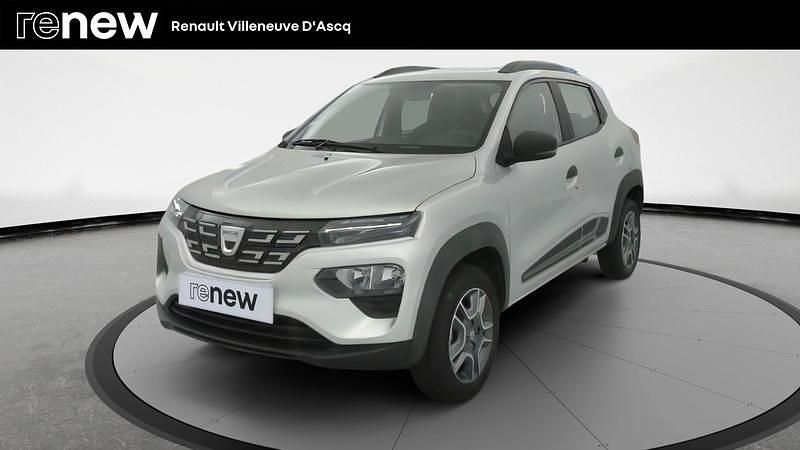 Gris Utilisé 2021 Dacia Spring Business Citadine | 9 889 € (Prix juste) - Image 1/4
