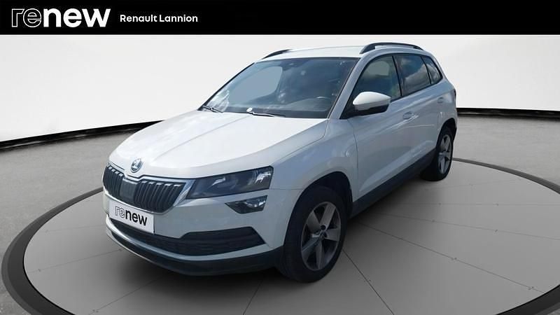 Blanc Utilisé 2020 Skoda Karoq Business Line SUV | 17 890 € (Prix assez cher) - Image 1/4