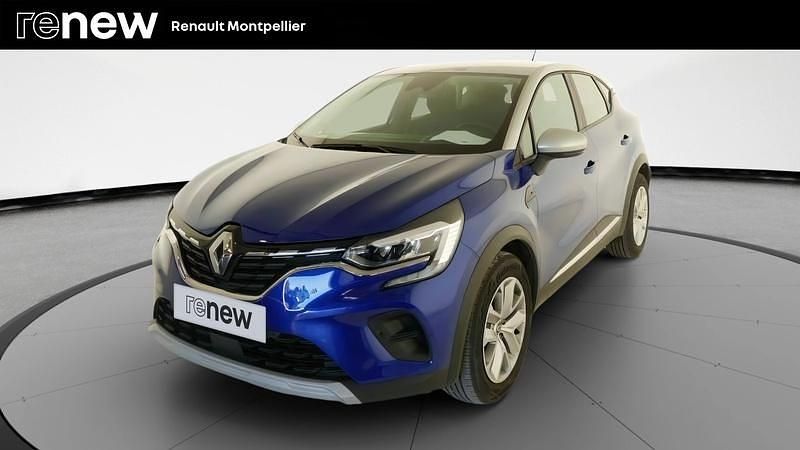 Bleu Utilisé 2021 Renault Captur Business SUV | 14 499 € - Image 1/4