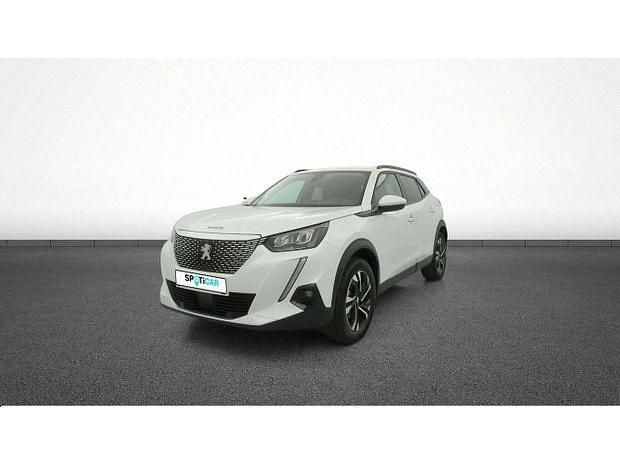 Blanc Utilisé 2021 Peugeot e-2008 SUV | 16 990 € (Prix juste) - Image 1/4
