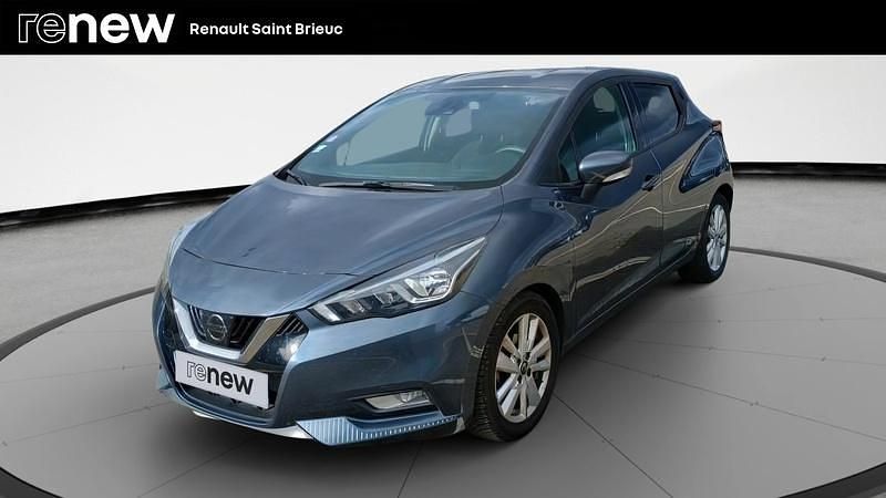 Gris Utilisé 2021 Nissan Micra Berline | 10 990 € (Prix juste) - Image 1/4
