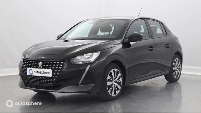 Noir perla nera Utilisé 2020 Peugeot 208 Active Citadine | 10 499 € (Prix juste) - Image 1/4