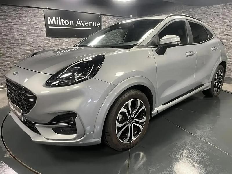 Gris Utilisé 2021 Ford Puma ST-Line SUV | 15 990 € (Bon prix) - Image 1/4