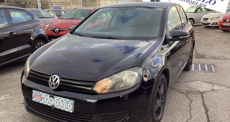 Noir Utilisé 2010 VW Golf VI Trendline Berline | 5 800 € (Super prix) - Image 1/4