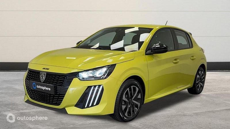 Jaune Nouvelle 2024 Peugeot 208 Active Citadine | 19 299 € (Bon prix) - Image 1/4