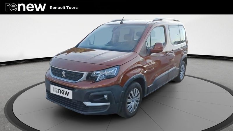 Marron Utilisé 2019 Peugeot Rifter GT-line Monospace | 23 999 € (Prix assez cher) - Image 1/4