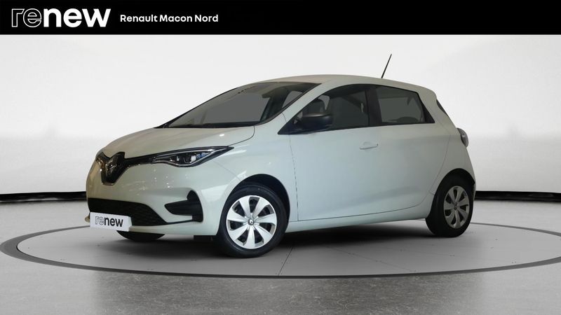 Blanc Occasion 2021 Renault Zoe Life Citadine | 13 990 € (Prix assez cher) - Image 1/4