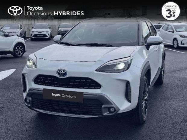 Blanc Utilisé 2022 Toyota Yaris Hybrid | 22 990 € (Prix juste) - Image 1/4