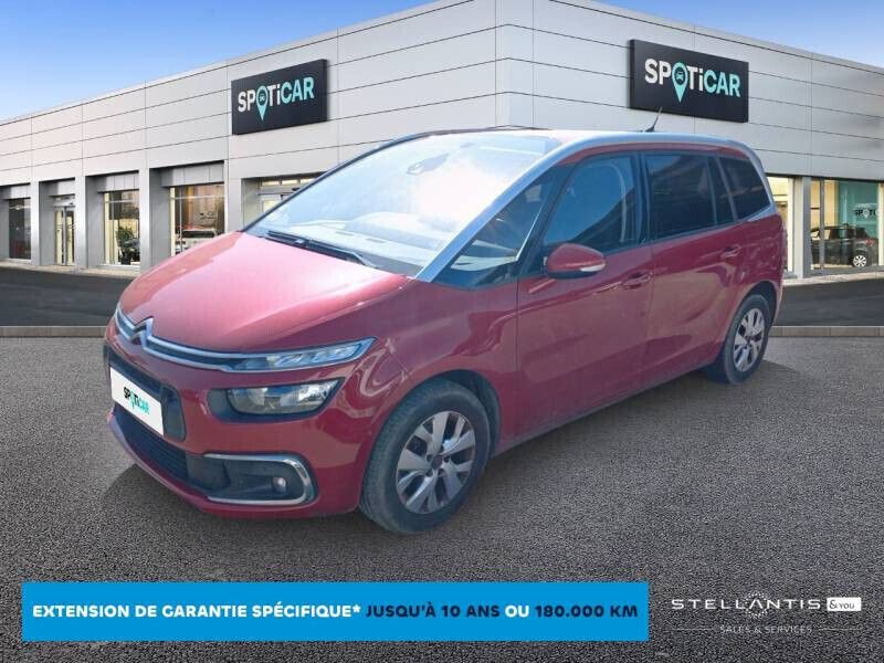 Rouge Utilisé 2018 Citroën Grand C4 Picasso Feel Monospace | 11 990 € (Prix juste) - Image 1/4