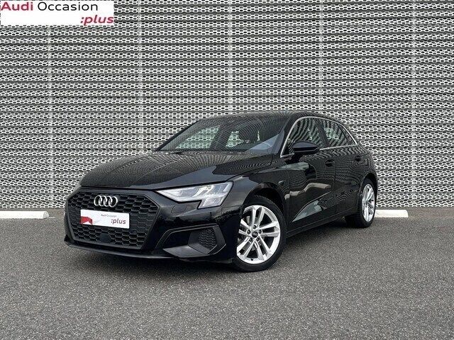 Noir brillant Utilisé 2022 Audi A3 Design | 26 590 € (Bon prix) - Image 1/4