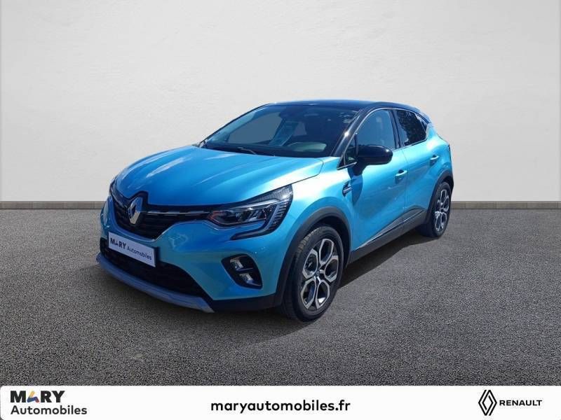 Bleu Utilisé 2021 Renault Captur Intens SUV | 21 490 € (Prix juste) - Image 1/3