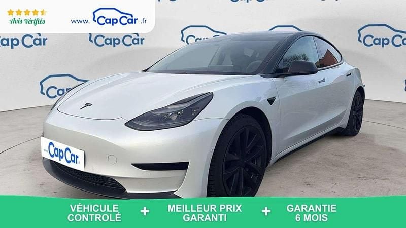 Occasion Tesla Model 3 Standard Range 88 kW (120 ch) 2021 Blanc Berline