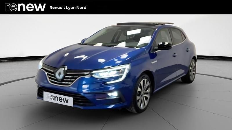 Bleu Utilisé 2024 Renault Mégane IV Techno Berline | 23 290 € (Prix juste) - Image 1/4