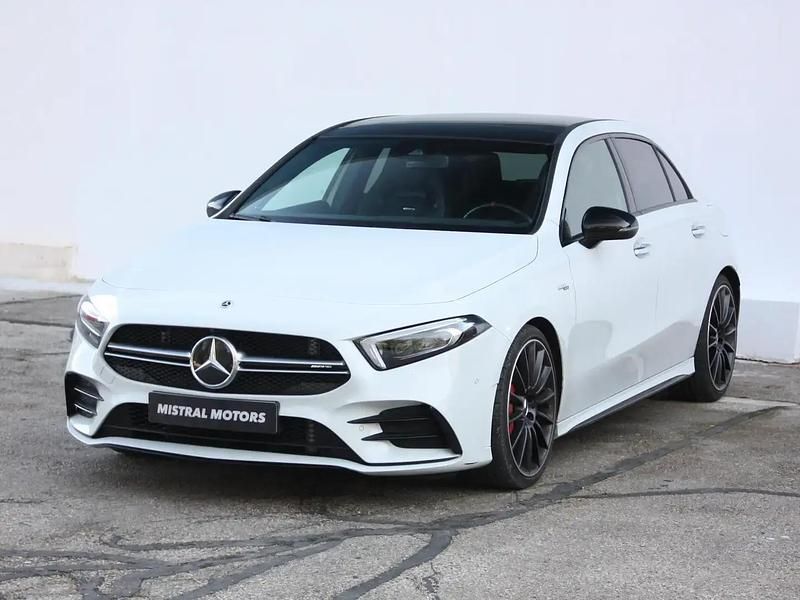 Occasion Mercedes A35 AMG AMG 306 ch (225 kW) 2021 Blanc Berline