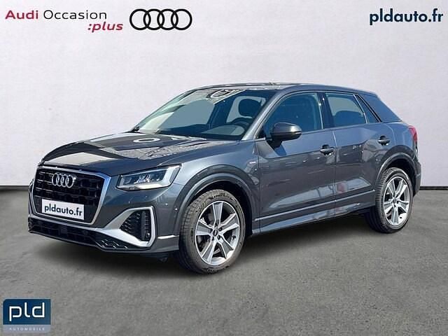 Gris daytona nacré Utilisé 2021 Audi Q2 S-Line SUV | 25 990 € (Prix juste) - Image 1/4