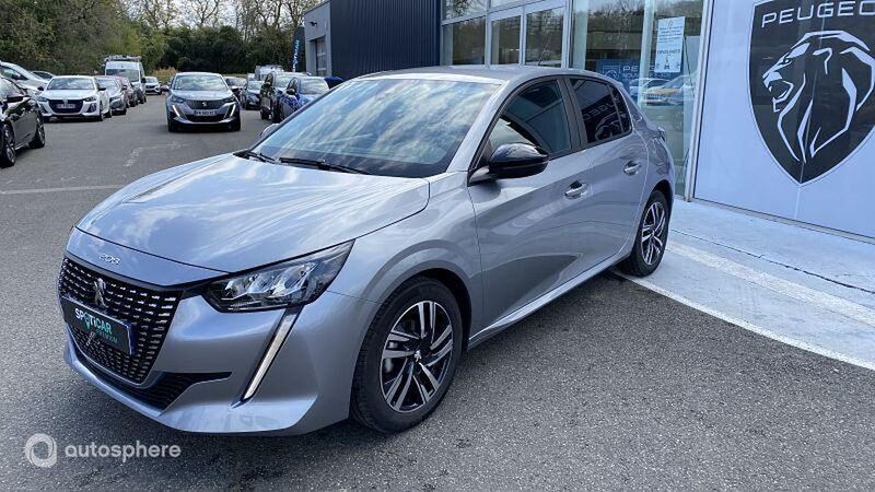 Gris Utilisé 2023 Peugeot 208 Style Citadine | 13 999 € (Prix juste) - Image 1/4