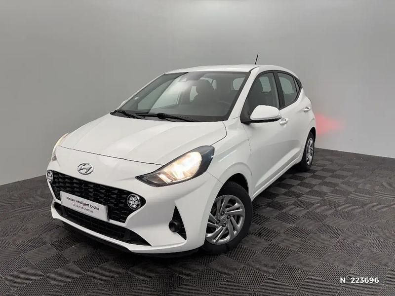 Blanc Utilisé 2020 Hyundai i10 Edition Citadine | 9 990 € (Prix juste) - Image 1/4