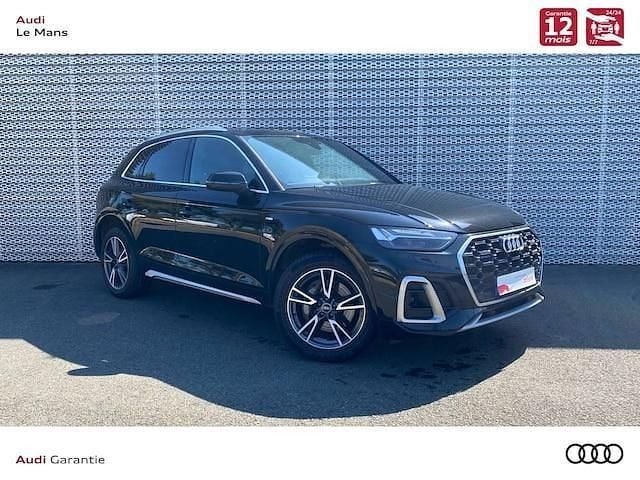 Noir mythe métallisé Utilisé 2023 Audi Q5 S-Line SUV | 39 890 € (Bon prix) - Image 1/3