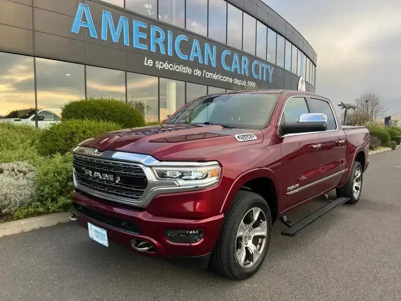 Rouge Utilisé 2018 Dodge Ram Limited Pick-up | 57 900 € - Image 1/4