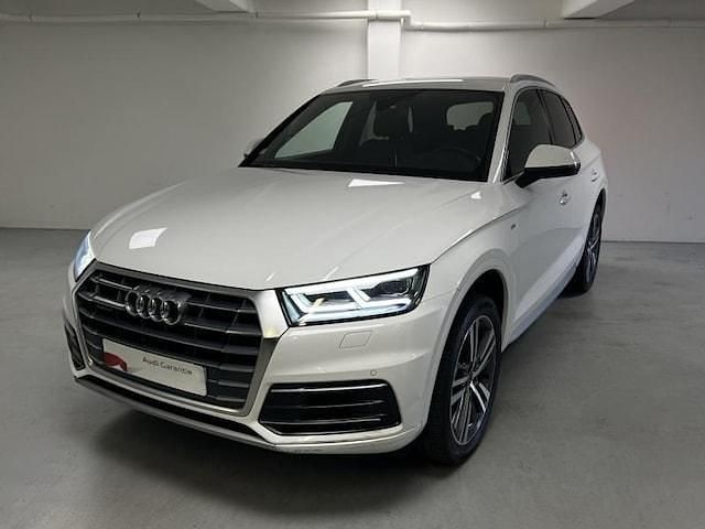 Blanc ibis Utilisé 2018 Audi Q5 S-Line SUV | 28 990 € (Prix juste) - Image 1/4