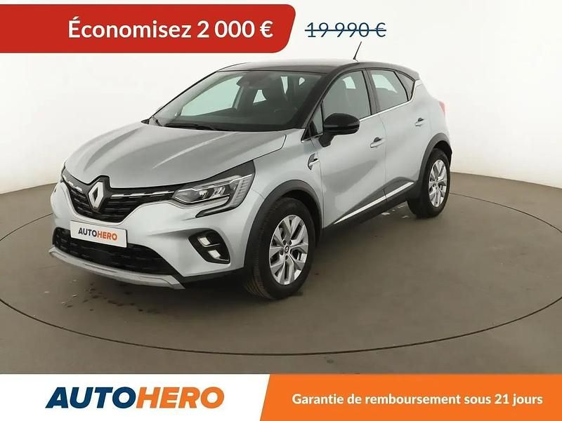 Gris Occasion 2021 Renault Captur Intens SUV | 17 990 € (Bon prix) - Image 1/2