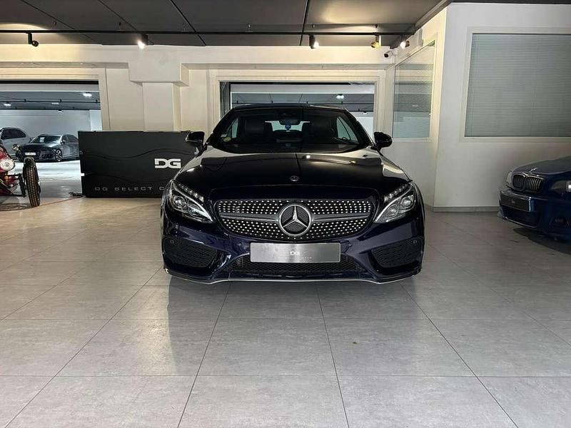 Occasion Mercedes C220 Sportline 170 ch (125 kW) 2018 Bleu Cabriolet