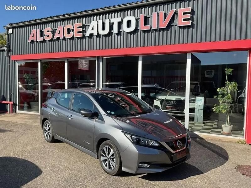 Gris Utilisé 2019 Nissan Leaf Acenta Citadine | 10 990 € (Bon prix) - Image 1/4