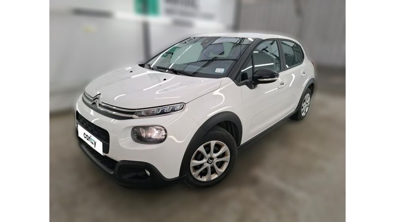 Blanc Utilisé 2019 Citroën C3 Feel Citadine | 9 190 € (Bon prix) - Image 1/4